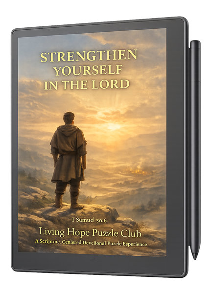 Strengthen Yourself In the Lord-Tablet View